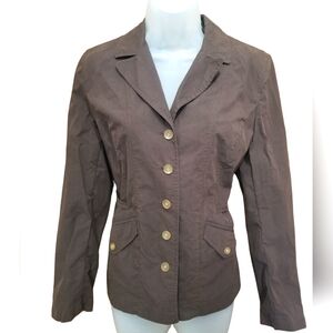 Talbots Brown Casual Blazer